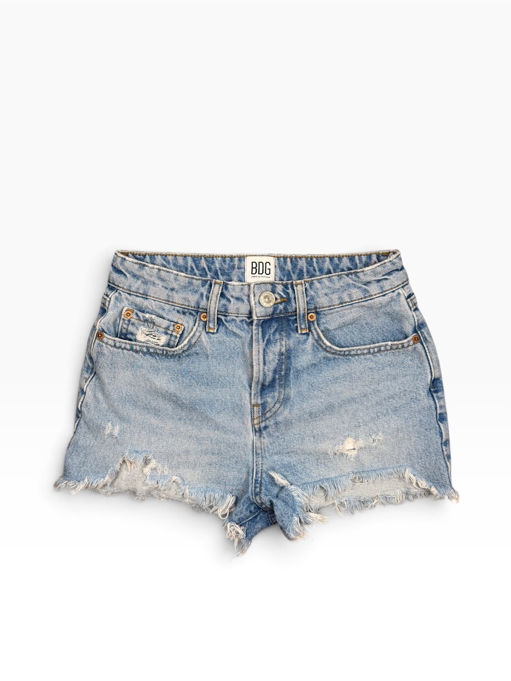 BDG Summer Cutoff Distressed Denim Shorts Size 25